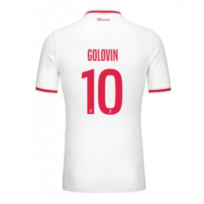 AS Monaco Aleksandr Golovin #10 Replika Hjemmebanetrøje 2024-25 Kortærmet